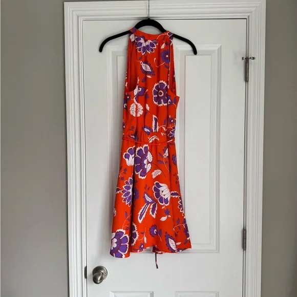 NWT Ann Taylor Petite Halter Flare Dress - Picture 7 of 8